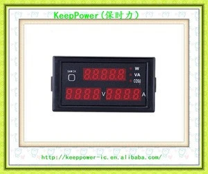 Multi - function digital digital DL69-2048 AC voltage ammeter power factor power meter