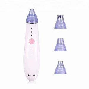 Multi-Functional Beauty Equipment Pink and White Face Pore Cleanser Blackhead Remover Vacuum