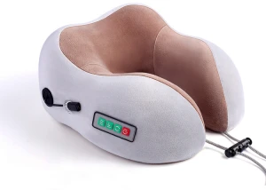 multi-functional rechargeable neck and shoulder U type neck massage pillow