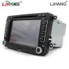 Multi-touch screen Car dvd player for Golf 5 cars with wince 6.0 gps bluetooth radio tuner cd player