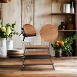 Multifunctional Wooden Tray for Kitchen Serving Stand Type Cake Tools