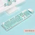 Import multimedia style and stock products status mini 2.4g wireless keyboard and mouse pink keyboard mouse combos from China