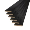 Native Wood Plank Gunmetal High quality wood tv wall panels 3D Wood Panels