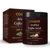 Natural Arabica Coffee Scrub with Coconut oil/Sea Salt Intensely Moisturizing and Invigorating Face and Body Sugar Scrub 250g