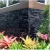 Import Natural Cultured Black Mica Schist veneer Interior and exterior decorative Wall Facing panel stone CZ-N42 from China
