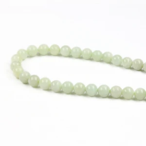 natural light green classic rough stone new jade loose bead bulk precious gemstone stone beads