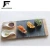 Import Natural Slate Sushi Tray with Bamboo Plates, Ceramic Bowls, Chopsticks Suit 30x14cm from China