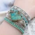 Import Natural Stone Leather Bracelet Handmade Women Fashion 5 Layers Wrap Boho Chic Jewelry Dropshipping from China