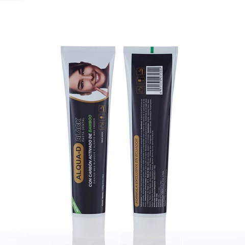 Naturally removes odors whitening activated organic toothpaste bamboo charcoal