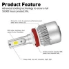 New arrival auto led lighting system h7 h3