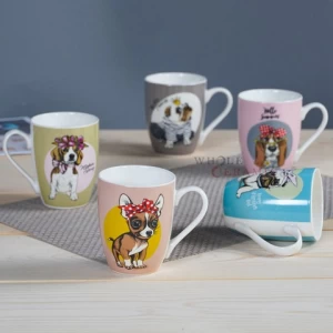 New Arrival Ceramic Coffee Mug Gift Mug Custom Logo Decal Printed Manufacturer From China