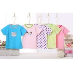 New arriving plain cotton baby shirt short sleeves blank baby t-shirts wholesale