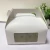 Import New design custom luxury tall kraft  cake box design with handle paper cupcake box kraft paper lunch box from China