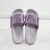 Import New design good price shine diamond pvc slides women slippers from China