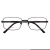 Import New design model metal reading glasses optical eyewear frames eyeglasses from China