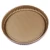 Import New Design Round Carbon Steel Tray Pancake Oven Plates Gold Color Non Stick Safe Microwave Cake Bake Pizza Pans from China