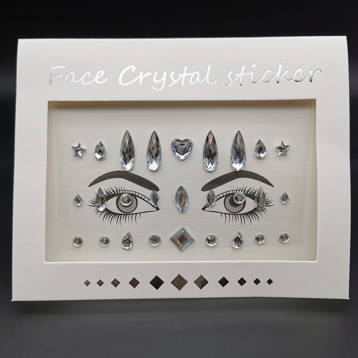 Face Crystal Sticker Buy New Eco-friendly Face Sticker Rhinestone Stickers Body Temporary ...