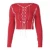 Import New fashion shirts and blouses Polyester Slim women shirts long sleeve 533940 from China