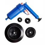 New High Quality Toilet pumping Pressure Pipeline Dredge Device Floor Drain Bathtub Plunger with 4pcs Toilet Inflator Sucker