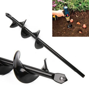 New Home Yard Garden Earth Digging Holes power Tool Drill Bit Farm Planting Auger Digging Spiral Bit For Electric Cordless Drill