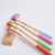 Import New products  Eco Friendly Round Handle Bamboo Toothbrush manufacturer from China