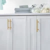 New Selling Furniture Hardware Bedroom Stainless Steel Drawer Accessory Pull Cabinet Handles T bar furniture handle