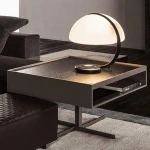 New Storage Cabinet Design Luxurious Wooden Nightstand Bed Side Table