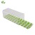 Newest green square suction tubes paper straw for drinking juice
