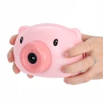 Newest Hot Sale Animal Camera Bubble Bubble Toy Bubble Machine With Light And Music