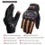 Import Non-slip Breathable Touch Screen Orange Racing Motorcycle Glove from China