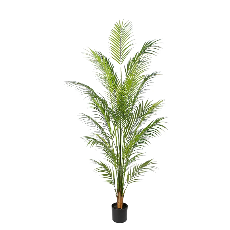 Nordic Artificial Palm Tree with 27pcs Palm Leaves Adjustable Artificial Tree Artificial Plant Home Garden Decorations