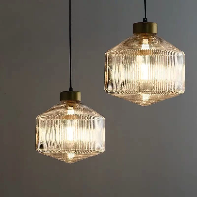 Nordic simple glass ball  lighting combination home decoration pendant lamp