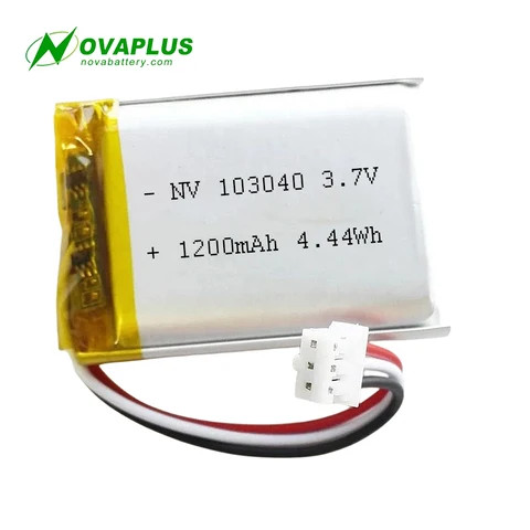 NOVA high quality 103040 3.7v 1200mAh lipo rechargeable battery IEC62133 BIS CB