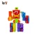 Import number 4 transform a robot , DIY building blocks number robot from China