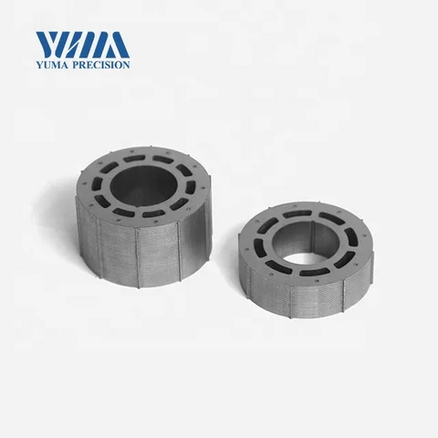 Buy Od122mm Small Inertia Hub Motor Rotor And Stator Laminated Iron ...