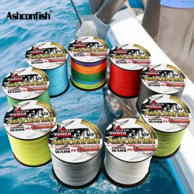 OEM Amazon Sea Fishing Tackle Japan Material 4 Strands Braided Fishing Line