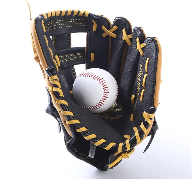 Oem logo top grain leather material dl baseball batting glove