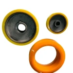OEM ODM Supplier Custom Rubber Molding Parts Any Shape Polyurethane  AGV Wheels