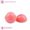 OEM Wholesale Ball shape Natural Moisturizing organic lip balm