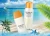 Import OEM/ODM/OBM Skin Sunscreen SPF50 PA+ Waterproof Best selling sunscreen blind Whitening Sunscreen Cream Set from China