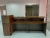 Import office reception table specifications beautiful salon reception counter table design for hospital from China