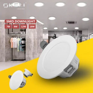 OKELI Supplier best price 5w 7w mini led ceiling downlights 230v led recessed down light