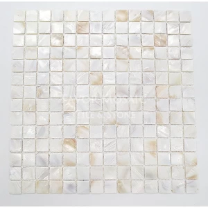 Opal pearl Wall decorate shell mosaic tile natrual color made by mother of pearl