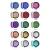 Import O.R.I new hot selling 15 colors mirror chrome titanium nail pigment powder from China