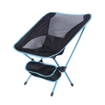 Outdoor Garden Set Leisure Beach Foldable Camp Chairs Camping Portable Dining Chair Set