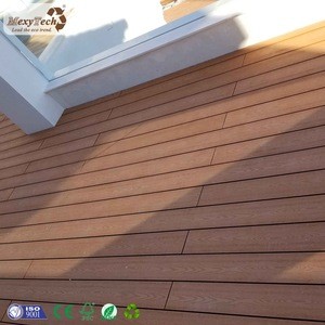 outdoor skin-friendly co-extrusion wpc solid decking/engineering flooring