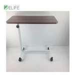 Overbed Table with gas spring over bed table hospital bed dining table