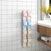 OWNSWING Bathroom slipper holder wall-mounted toilet shoe rack hanging non-perforated slipper storage rack shelf