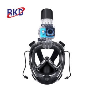 oxygen cylinder and diving gloves latest diving equipment 180 degree vision diving regulator mask