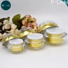 P-Lan Stock 15g 30g 50g Diamond Shaped Cosmetic Acrylic Eye/Face Cream Jar For Skin Care Cream